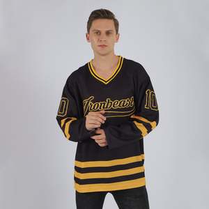 Conjunto de Jersey de Hockey sobre Hielo 100% Poliéster Transpirable con Estampado, Servicio Personalizado OEM ODM, Nueva Llegada 2026, Uniformes de Hockey sobre Hielo - Product Image 5