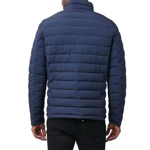Veste d'hiver matelassée épaisse pour homme, style décontracté, col montant zippé, personnalisable – Nouvelle collection très demandée - Product Image 3