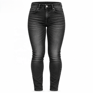 Pantalones Vaqueros Deslavados para Mujer, Venta al Por Mayor, Mezclilla Elástica, Etiqueta Personalizada para Tiendas de Moda Online, Tallas S-XL, Suministro de Fábrica - Product Image 4
