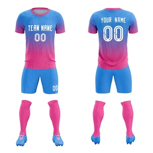 Camisetas de Fútbol de Poliéster 100% al Mejor Precio de 2024 para Jugadores de Equipo, Unisex, Adultos, Nombres y Números de Equipo Personalizados, Uniforme de Fútbol - Product Image 2