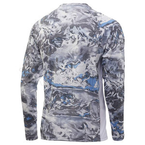 Chemises de chasse à manches longues pour hommes, vêtements de performance pour l'extérieur, respirantes, séchage rapide, polyester/coton écologique de haute qualité - Product Image 2