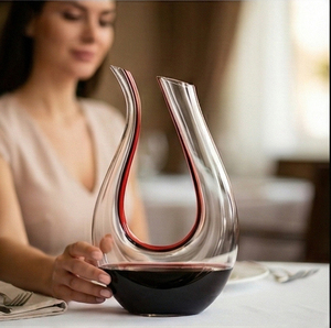 <span class=keywords><strong>Carafe</strong></span> à vin rouge <span class=keywords><strong>en</strong></span> <span class=keywords><strong>cristal</strong></span> soufflé à la main sans plomb, design créatif, vente <span class=keywords><strong>en</strong></span> gros - Product Image 4