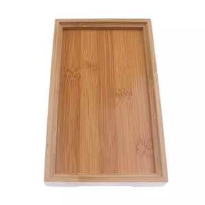 Plateau décoratif artisanal en bois d'acacia poli - Design moderne rétractable pour Diwali et Ramadan - Plateau de marque artisanale de qualité - Product Image 6