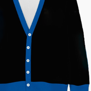 Sigma Black Low MOQ V-Neck <b>Cardigan</b> Sweater <b>Women</b> Wholesale New Arrival Ladies <b>Cardigans</b> Custom Fashion Knitwear Bulk Winter - Product Image 4