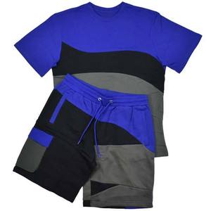 Conjunto Deportivo Informal de 2 Piezas para Hombre, Traje de Verano Transpirable de Algodón de Secado Rápido, Camiseta de Manga Corta y Pantalones Cortos Deportivos - Product Image 5