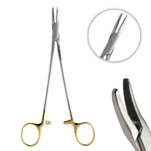 Pinzas Hemostáticas Quirúrgicas de Acero Inoxidable Alemán, Instrumentos Médicos, Pinzas Ballantine Mosquito de 20cm, Rectas y Curvas - Product Image 1