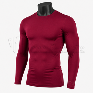 Camiseta Deportiva de Compresión Unisex Personalizada, Transpirable, de Secado Rápido, Manga Larga, para Gimnasio, Running, Fitness y Entrenamiento - Product Image 3
