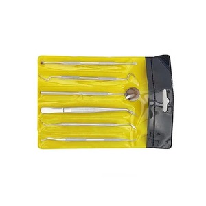 Ensemble de 6 instruments de diagnostic dentaire manuels en acier inoxydable |   Utilisation professionnelle de haute qualité pour les cliniques et les hôpitaux - Product Image 6