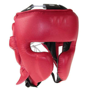 Protège-tête de boxe professionnel pour jeunes, protection ouverte pour le visage, idéal pour le sparring, best-seller à prix imbattable - Product Image 1