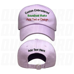 Custom Embroidered Dad <b>Hat</b> Personalized Baseball <b>Cap</b> Front Back Embroidery Upload Logo Text Adjustable Cotton <b>Hats</b> <b>Caps</b> - Product Image 6