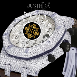 Wholesale Supply Stylish Moissanite Diamond Watch for Women Luxury Fashion <b>Wristwatch</b> with Sparkling Available At Best Price - Product Image 6