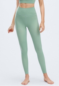 Hip High Waist Seamed Anti-Bacterial Yoga Pants Slim Scrunch Butt Quick Drying Breathable Fitness Yoga <b>Leggings</b> for Women - Product Image 1