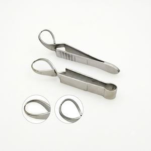 Pinces à serviettes Schaedel Bulldog en acier inoxydable de haute qualité 9cm/3.5 Instruments chirurgicaux manuels certifiés CE - Product Image 2