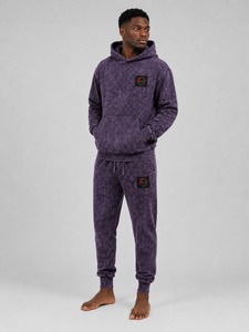 Fashion Acid Wash Tracksuit Relaxed Fit Hoodie with Ribbed Men Joggers Vintage Inspired Athletic Wear Set Outwear Top - Product Image 3