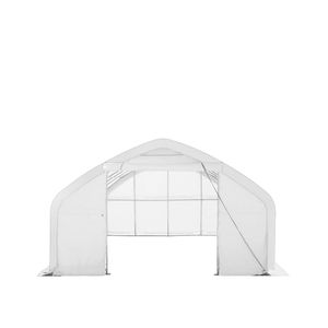Tettoia per Stoccaggio Resistente 20FT X 30FT con Pareti Diritte e Tetto a Falda, Copertura in PE da 11 oz, Porta Passante TMG ST2031E per Auto - Product Image 2