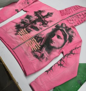 ผู้ผลิตเสื้อฮู้ดดี้ทรงบ็อกซี่ผ้าฝ้ายคุณภาพหรู 450 GSM 100% ผ้าฝ้ายฟลีซทรงโอเวอร์ไซส์แบบครอป หนานุ่ม - Product Image 2