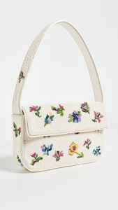 กระเป๋าคลัทช์ปักลูกปัดหรูหราสำหรับงานกลางคืน พร้อมสายสะพายไหล่ ปักด้วยลูกปัดเม็ดเล็ก กระเป๋าถือสั่งทำพิเศษ ผลิตในอินเดีย - Product Image 5