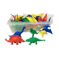 8er Set Plastik-Mini-Dinosaurier für Brettspiele-Tier party-Plastik-Dinosaurier-Figuren spielzeug-Kleines Dino für Kinder Kleinkind