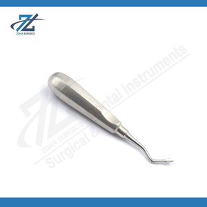 Elevador de Raíces Dentales Curvo de Acero Inoxidable de Alta Calidad, Instrumentos Quirúrgicos Dentales para Extracción de Dientes, Fabricante Pakistán - Product Image 5