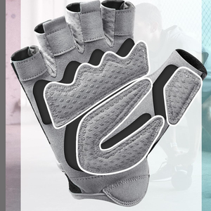 ถุงมือปั่นจักรยานแบบกำหนดเอง ถุงมือครึ่งนิ้วคุณภาพสูง ส่งตรงจากผู้ผลิต สำหรับการฝึกซ้อมและฟิตเนส สวมใส่ง่าย - Product Image 5