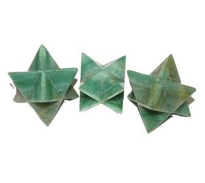 Lapislázuli 12 puntos Merkaba estrella tallada piedra preciosa Feng Shui estilo grabado ágata mascota - Product Image 5