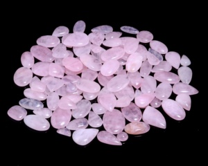 Piedra preciosa kunzita Natural al por mayor, piedra de Reiki rosa y púrpura de alta calidad para curar cabujón semiprecioso para la fabricación de joyas - Product Image 3