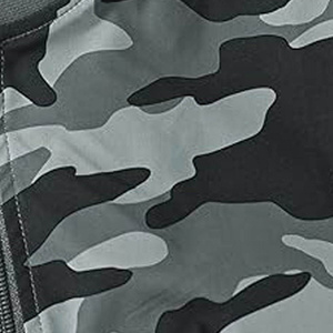 Blouson bomber camouflage pour homme, col montant, fermeture éclair, coupe-vent, polyester, veste décontractée pour homme - Product Image 3