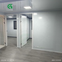 Maison préfabriquée extensible à deux étages facile à installer, maisons préfabriquées extensibles personnalisées, maison conteneur pliable préfabriquée avec toilettes à vendre