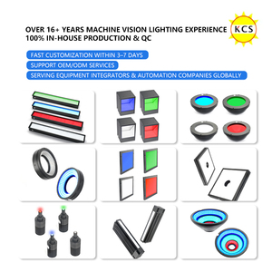 Sorgente Luminosa Circolare <span class=keywords><strong>LED</strong></span> KCS per Ispezione Visiva Industriale, <span class=keywords><strong>Illuminazione</strong></span> Speciale per Visione Artificiale - Product Image 2