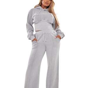 Conjunto de Sudadera con Capucha Extra Grande Personalizada para Mujer, 100% Algodón, Ropa Urbana de Invierno, Fabricante de Sudaderas con Capucha - Product Image 1