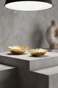 Centro de Mesa Decorativo de Metal con Textura de Girasol Dorado, para Hogar u Oficina, Artículo de Venta al Por Mayor - Product Image 2