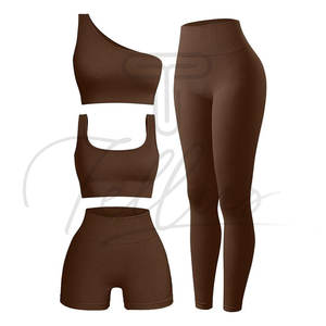 Ensembles de yoga pour femmes, ensembles de leggings et soutiens-gorge de yoga pour femmes, tenues de sport pour femmes - Product Image 4