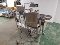 Enrobeuse de chocolat multifonctionnelle HJ-LZD8, machine entièrement automatique pour le trempage et le glaçage du chocolat pour gâteaux, biscuits et barres énergétiques