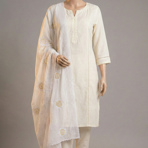 Écharpe d'été légère et respirante en mousseline de polyester et coton pour femme, broderie florale et strass, style musulman, vente en gros - Product Image 3