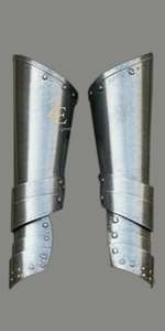 Steel Armor Set Medieval Warrior <b>Queen</b> Style Full Body Protection Black Skirt Included - Product Image 2