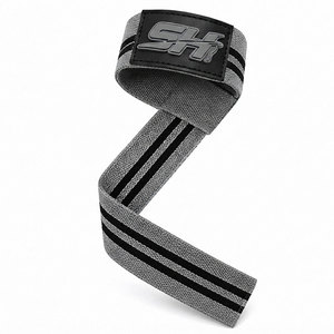 Sangles de musculation en coton robustes avec logo personnalisé 2026, conçues pour une stabilité maximale et une résistance accrue, idéales pour les séances d'entraînement. - Product Image 1