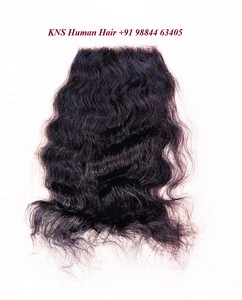 Indian Grade Remy Human Hair Extensions Straight Hair Closures - Product Image 4