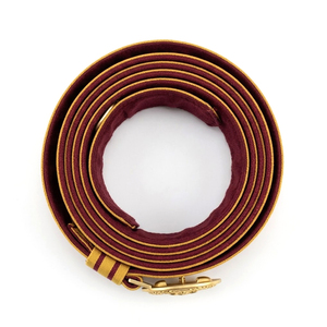 Ceinture tressée artisanale en gros avec boucle plaquée or/argent, design personnalisé, ceinture de cérémonie faite à la main - Product Image 6