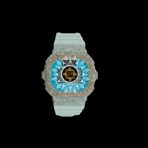 Reloj Thorns Bezel G-Shock con Diamantes Moissanite VVS Premium, Halo de Llama, Reloj de Pulsera de Moda Premium, Precio Más Bajo de la Historia - Product Image 1