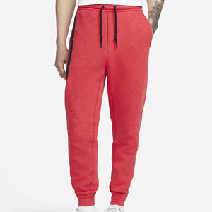 Pantalones deportivos de algodón 100% para hombre, de cintura media, bordados, casuales, con cintura elástica, bolsillos laterales, estilo urbano, en oferta online. - Product Image 1