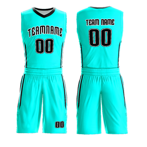 Ensemble maillot et short de basket-ball, tissu respirant, tenue d'entraînement et équipement de performance pour équipe sportive. - Product Image 3