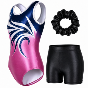 Nouvelle Arrivée 2025 Justaucorps de Gymnastique Personnalisé avec Strass Vert Imprimé par Transfert Thermique Compétition & Entraînement Gymnastique Artistique - Product Image 6