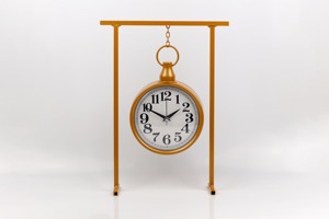 Timeless <b>Table</b> <b>Clock</b> Stylish Modern Desk Timepiece for Library Office Cabin Reception Decor And Elegant Home Workspace Use - Product Image 2