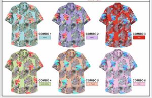 Chemise Hawaïenne Homme Manches Courtes Imprimé Floral Col Montant Respirante Écologique Anti-rétrécissement Hiver Popeline 100% Polyester - Product Image 4