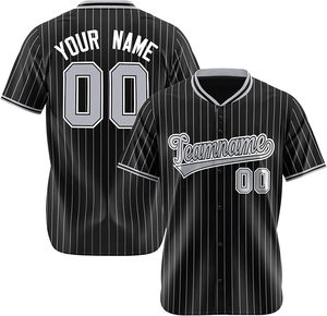 Maillot de baseball personnalisé uni 2026 – Chemises pas chères pour hommes - Product Image 2