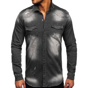 Blouson de moto en jean respirant unisexe personnalisé – Grande taille, design tendance et ample - Product Image 2