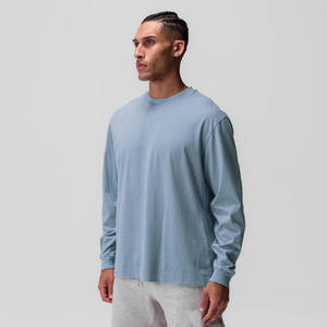Camiseta de Verano para Hombre, Algodón Peinado, Cuello con Rayas, Manga Corta, Nueva, Informal, para Negocios, Precio Bajo, Alta Calidad, para Hacer Ejercicio - Product Image 4