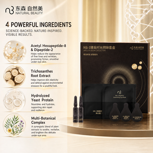 Colección <span class=keywords><strong>de</strong></span> Tratamiento para el <span class=keywords><strong>Contorno</strong></span> <span class=keywords><strong>de</strong></span> <span class=keywords><strong>Ojos</strong></span> con Acetil Hexapéptido NB-1, Suaviza las Líneas Finas, Hidratación Profunda, Kit <span class=keywords><strong>de</strong></span> Viaje - Product Image 6
