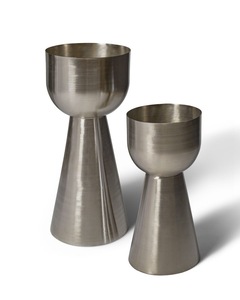 Juego de Soportes para Plantas Modernos de Acero Inoxidable, Diseño Minimalista, Macetas Duraderas para Interiores para Plantas Verdes - Product Image 1