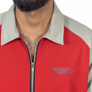 Nueva Llegada 2026 Camiseta Polo para Hombre de Manga Larga con Hombros Caídos y Diseño a Rayas 100% Algodón - Product Image 3